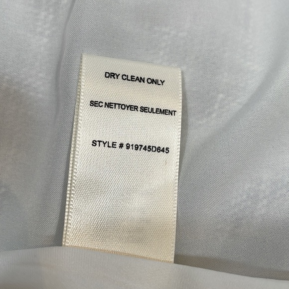 Rebecca Taylor Dress 8 Tweed Fabric Frayed Accent A-line EUC - Picture 10 of 10